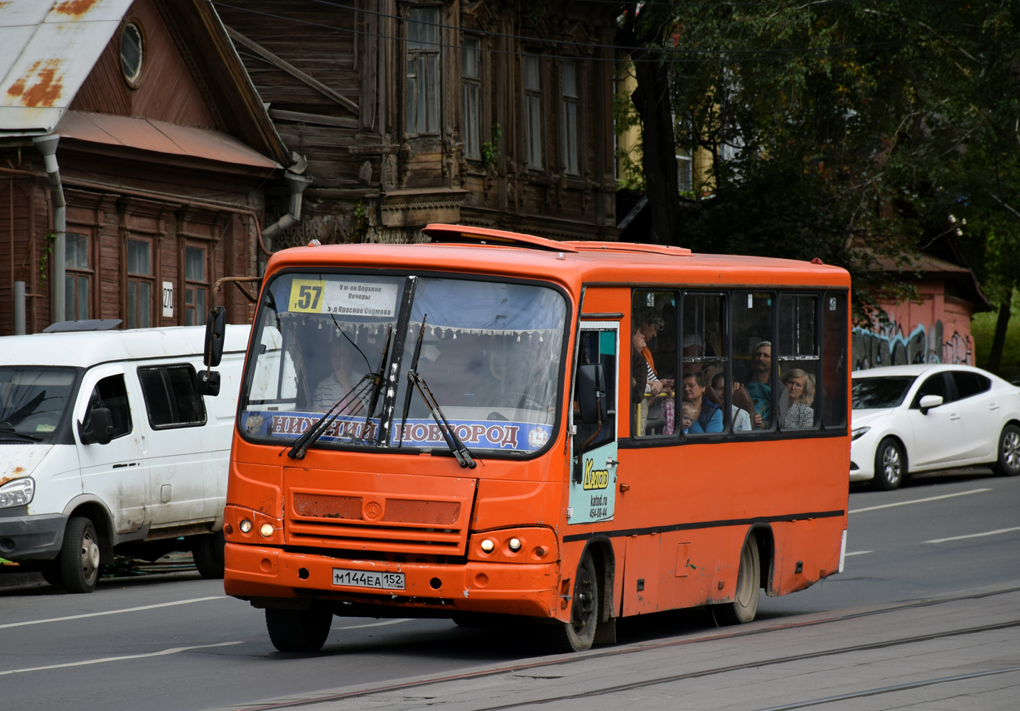 Нижегородская область, ПАЗ-320402-05 № М 144 ЕА 152