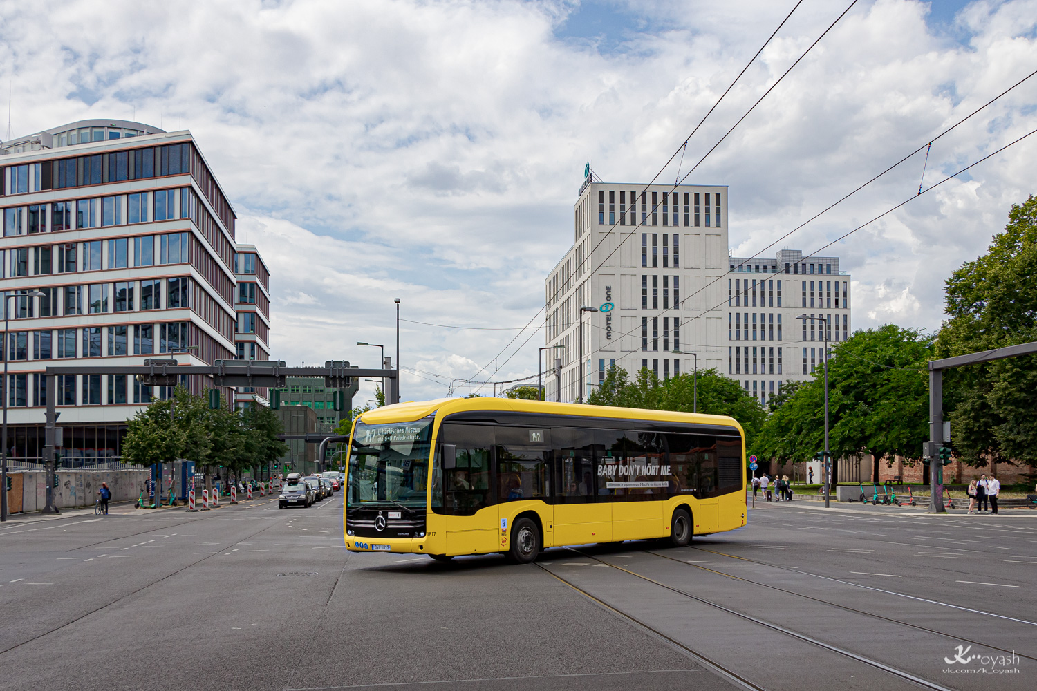 Берлин, Mercedes-Benz eCitaro № 1817