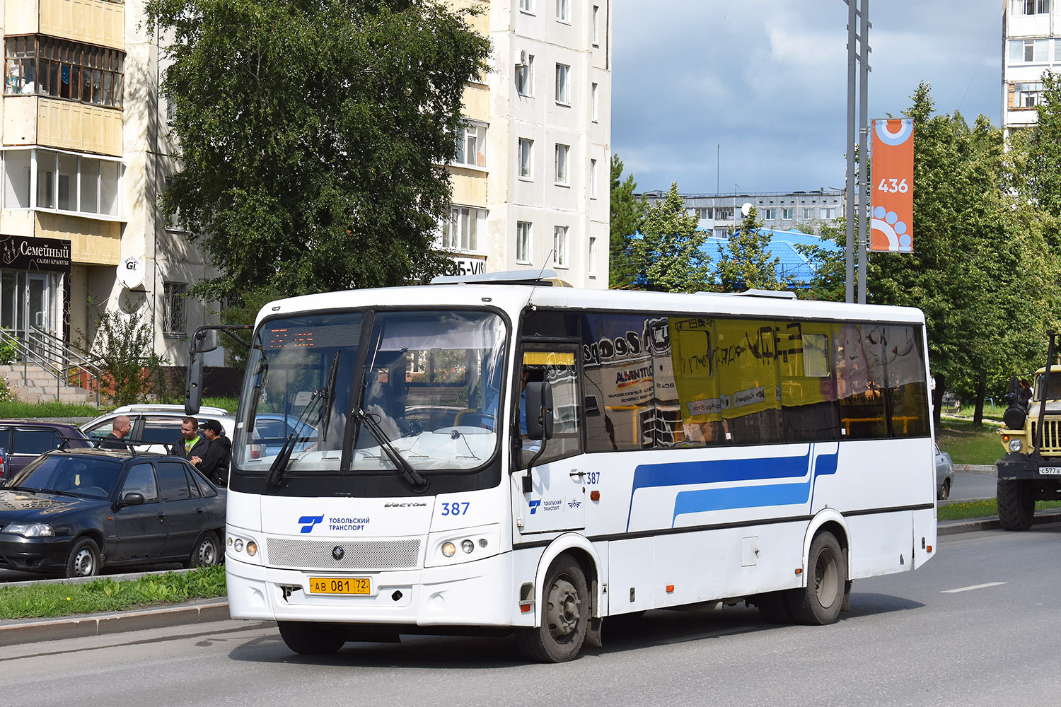 Тюменская область, ПАЗ-320414-05 "Вектор" (1-2) № 387