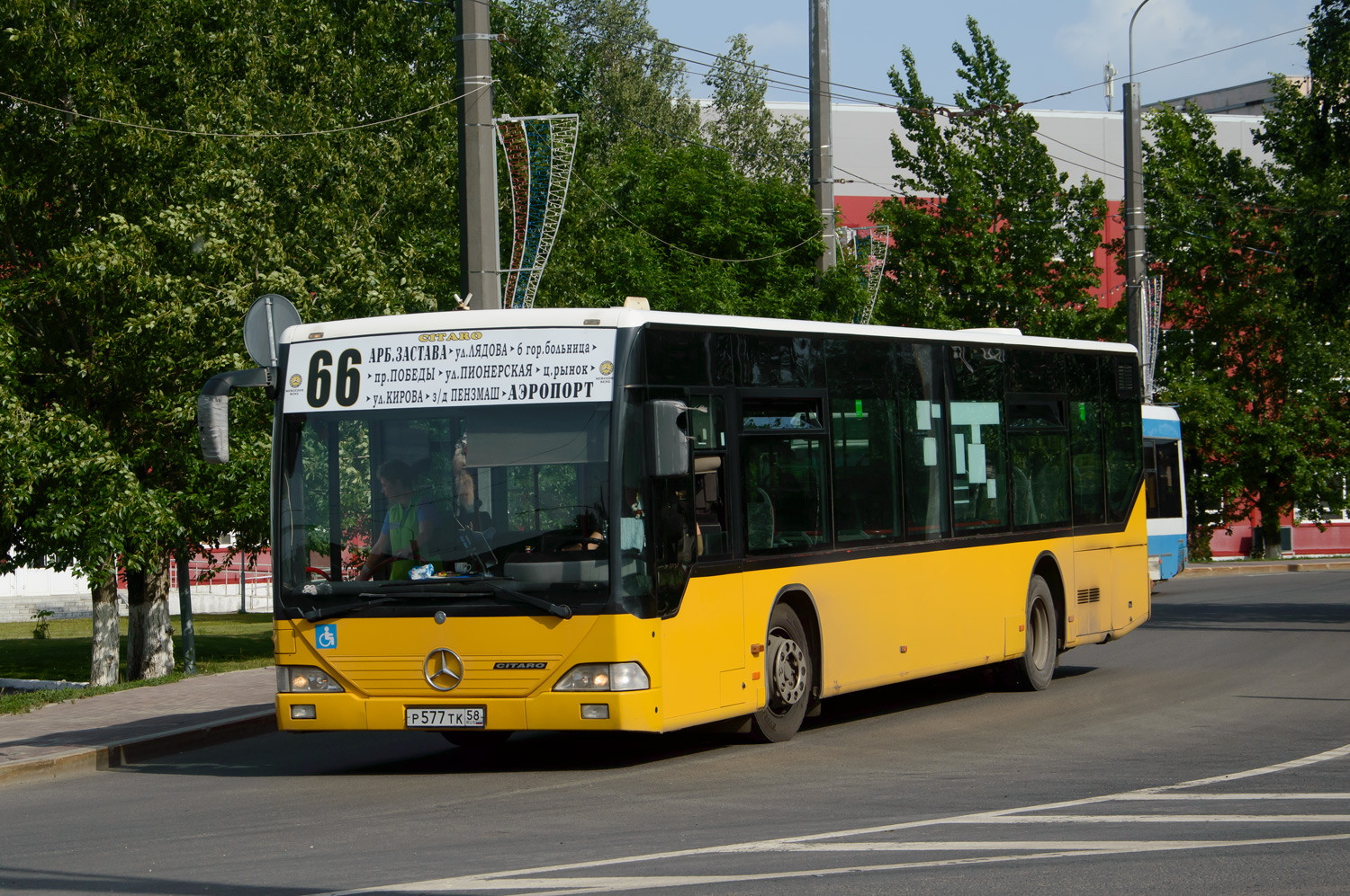 Пензенская область, Mercedes-Benz O530 Citaro № Р 577 ТК 58