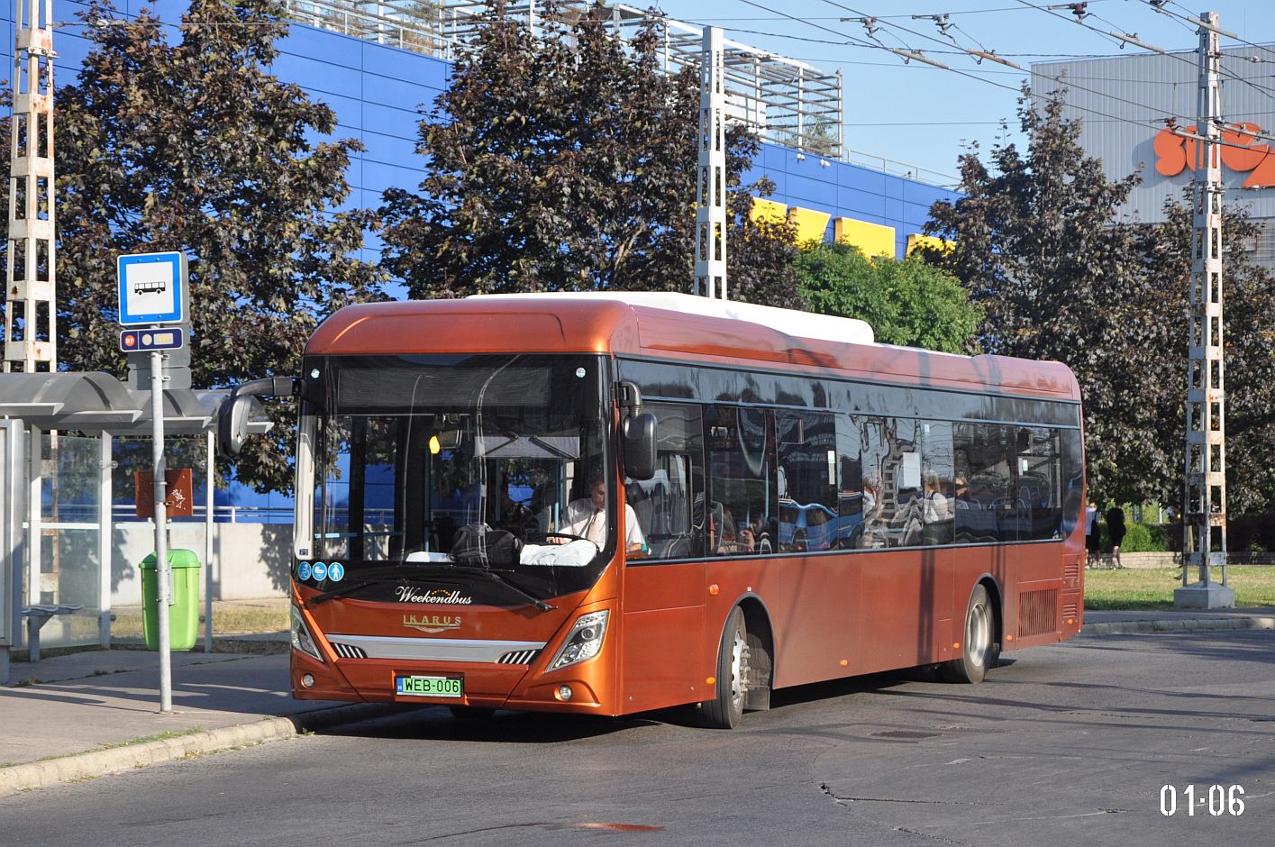 Венгрия, Ikarus 120.EL № WEB-006