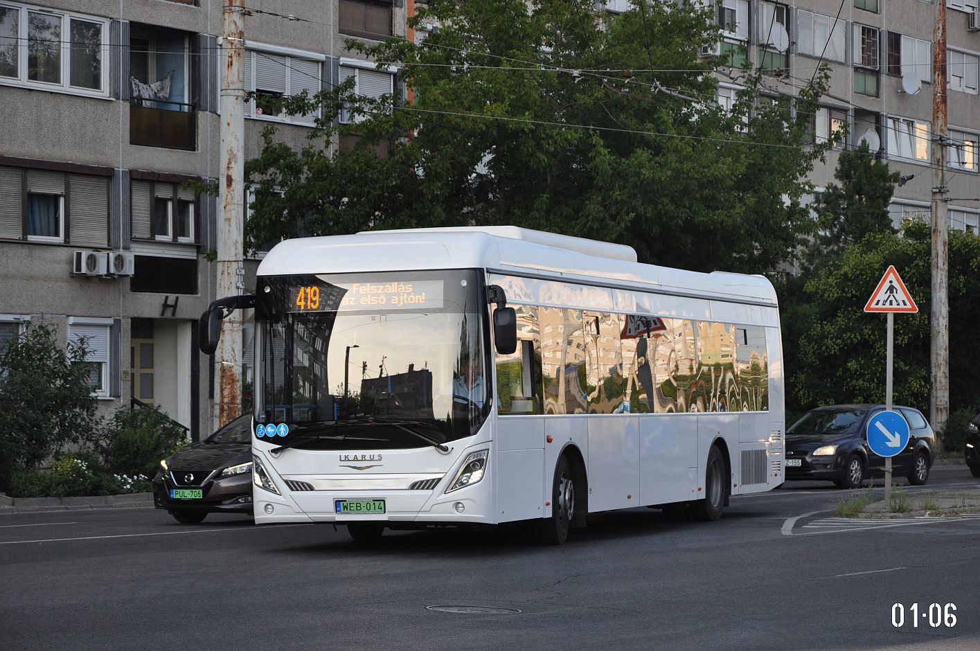 Венгрия, Ikarus 120.EL № WEB-014