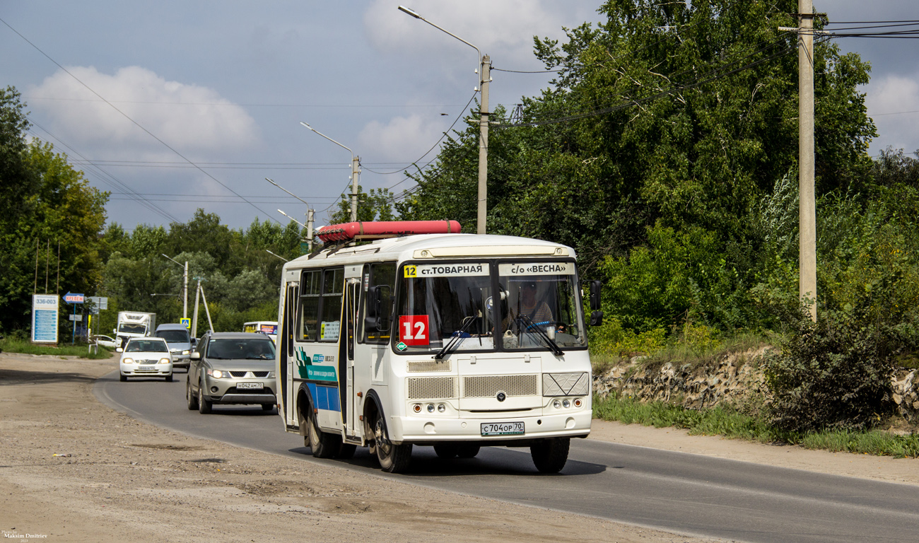 Томская область, ПАЗ-32054 № С 704 ОР 70