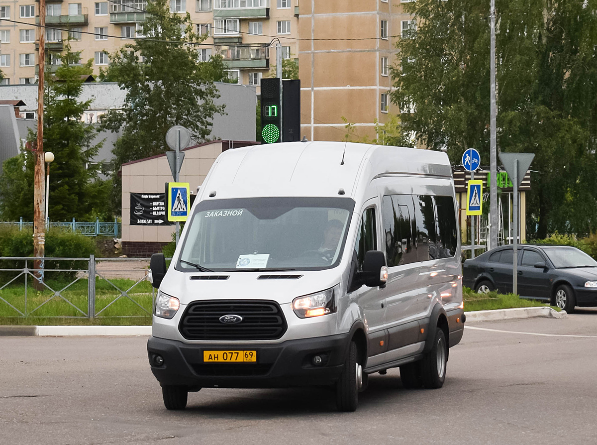 Тверская область, Ford Transit FBD [RUS] (X2F.ESG.) № АН 077 69