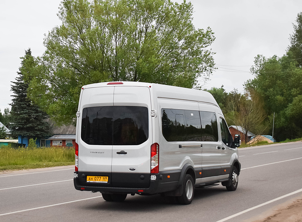 Тверская область, Ford Transit FBD [RUS] (X2F.ESG.) № АН 077 69