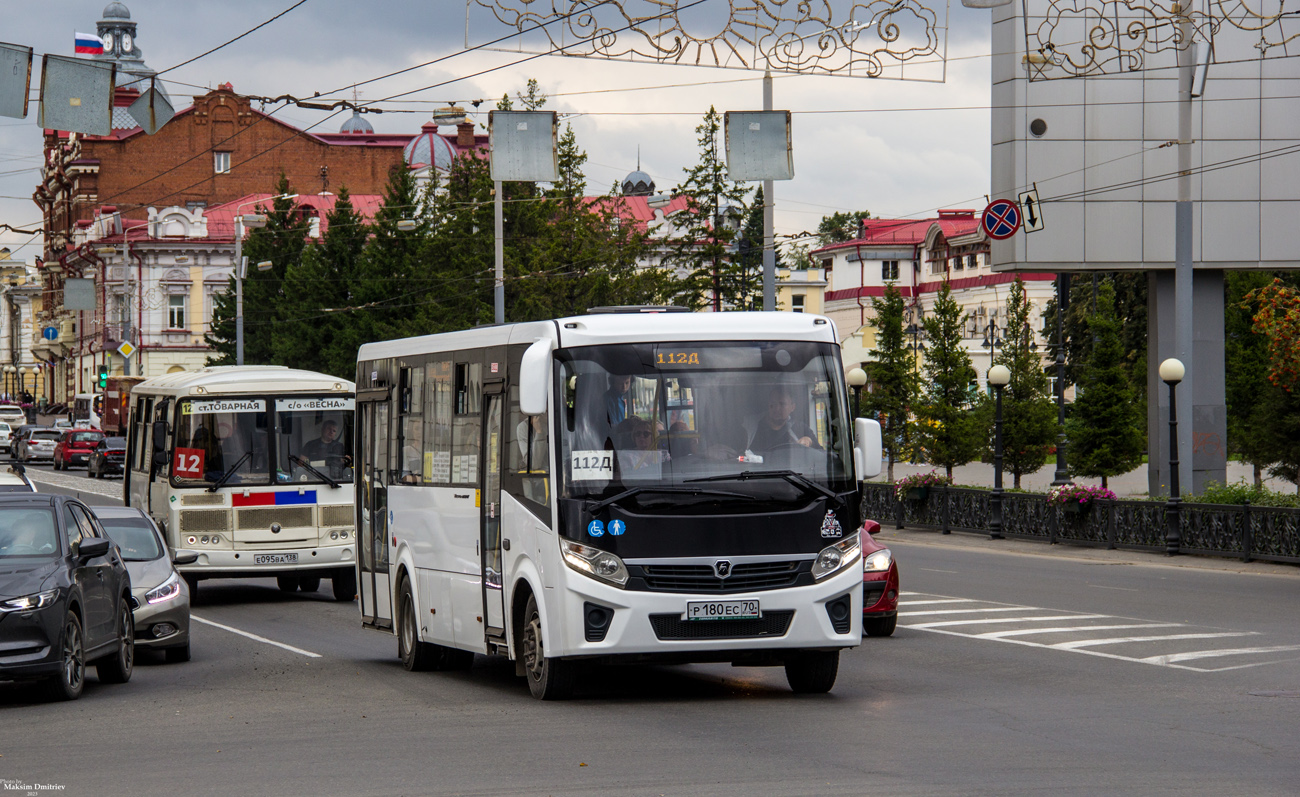 Tomsk region, PAZ-320425-04 "Vector Next" # Р 180 ЕС 70