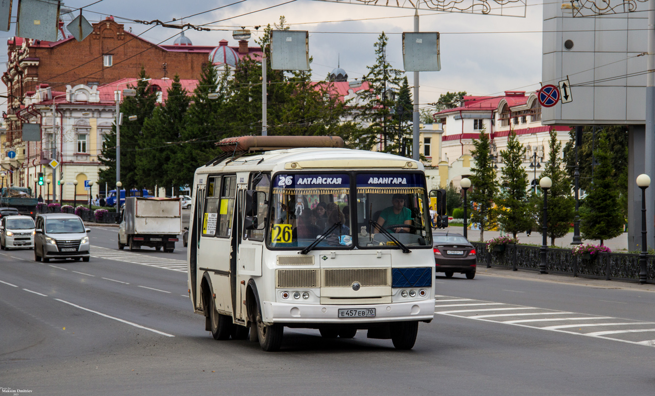 Томская область, ПАЗ-32054 № Е 457 ЕВ 70