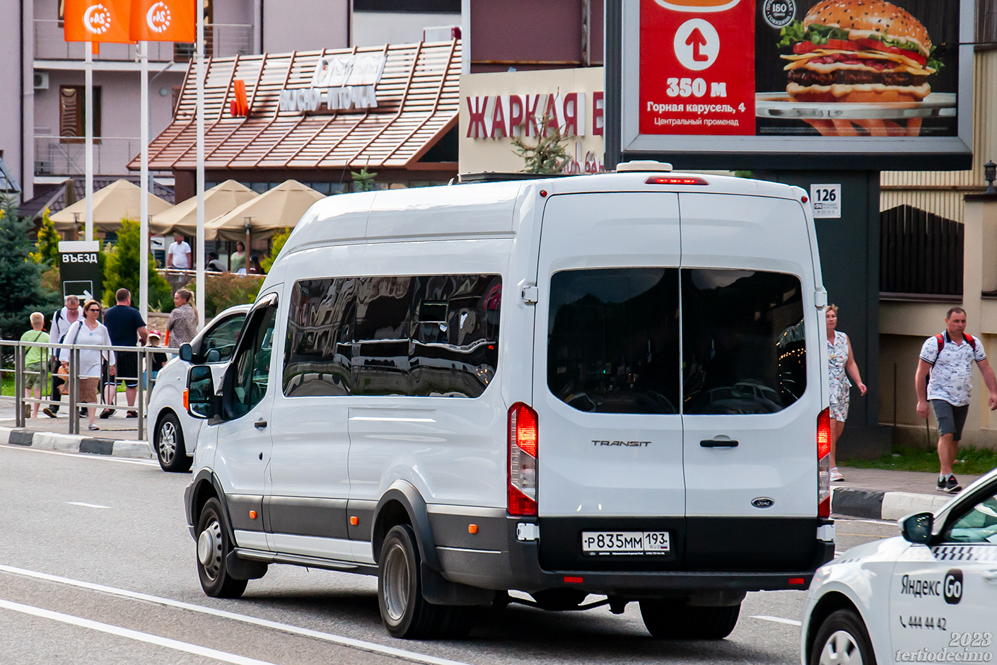 Краснодарский край, Ford Transit FBD [RUS] (Z6F.ESG.) № Р 835 ММ 193