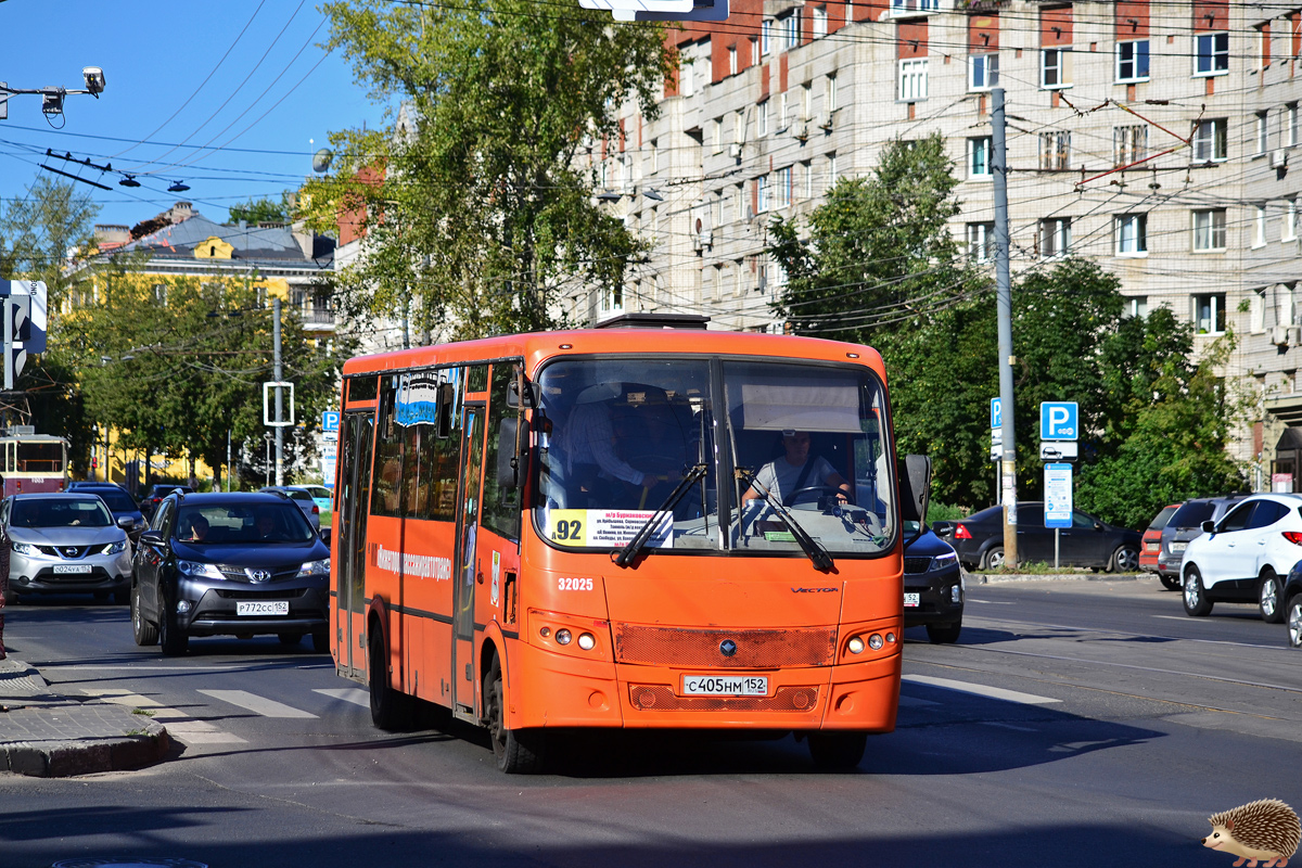 Нижегородская область, ПАЗ-320414-04 "Вектор" № 32025