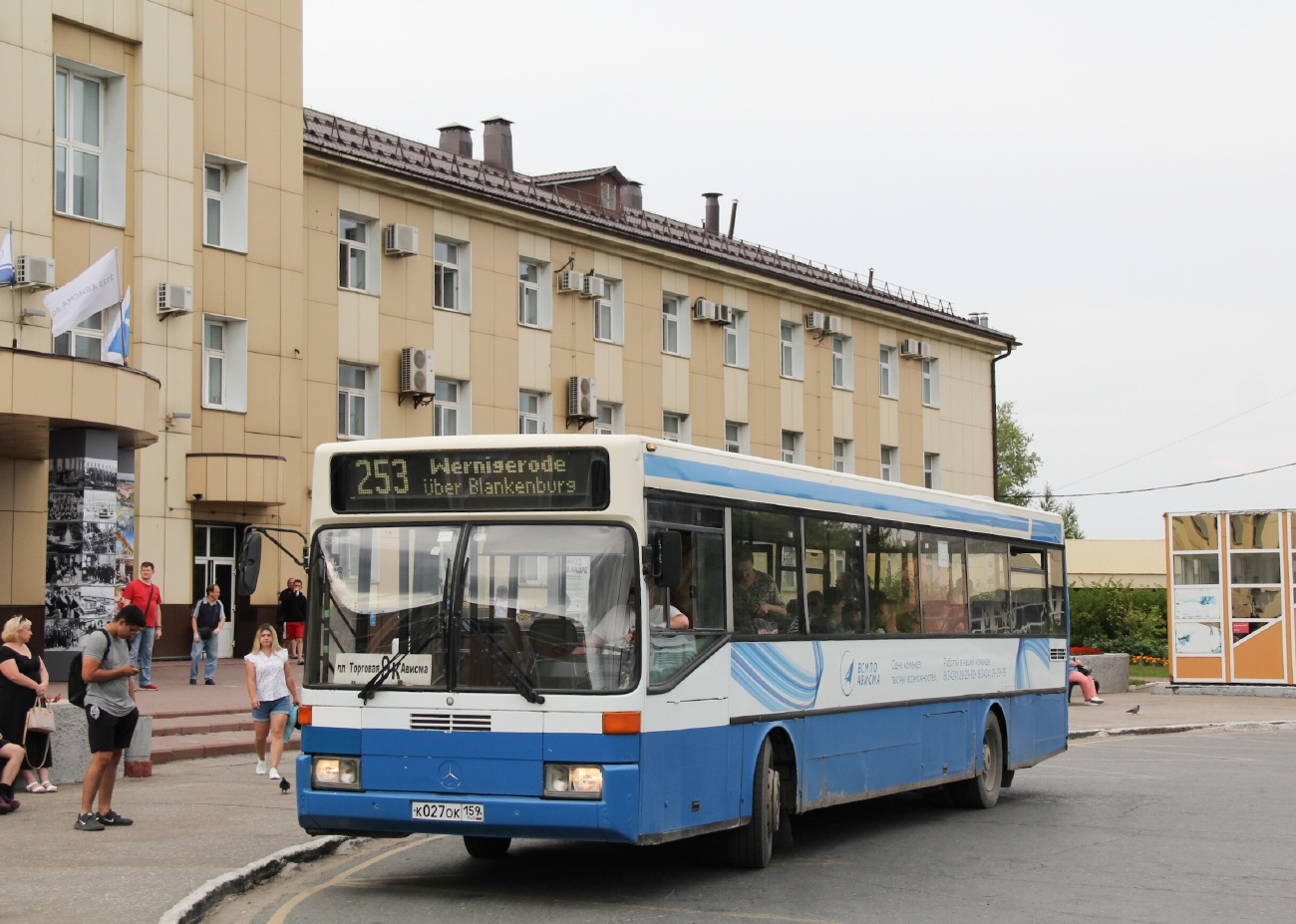 Perm region, Mercedes-Benz O405 № К 027 ОК 159