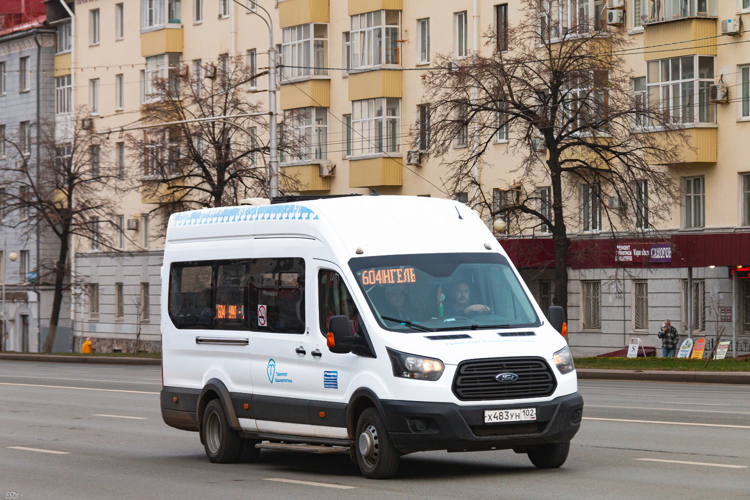 Башкортостан, Ford Transit FBD [RUS] (X2F.ESG.) № 5295