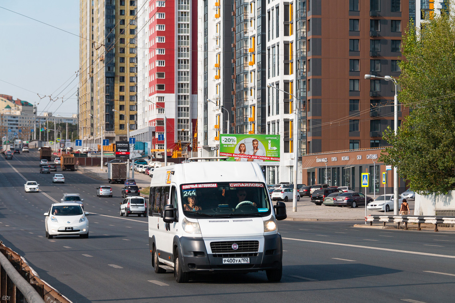 Башкортостан, Нижегородец-FST613 (FIAT Ducato) № Р 400 УА 102