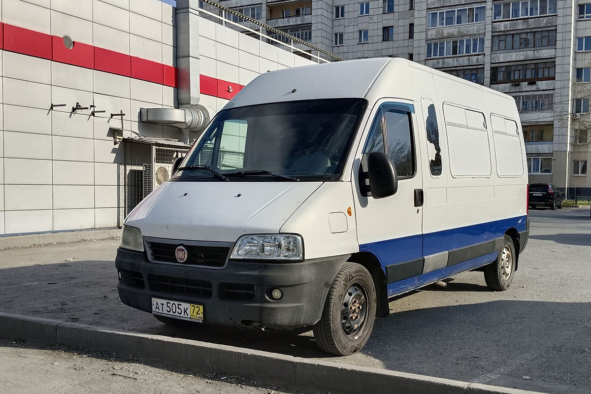 Тюменская область, FIAT Ducato 244 CSMMC, -RT № АТ 505 К 72