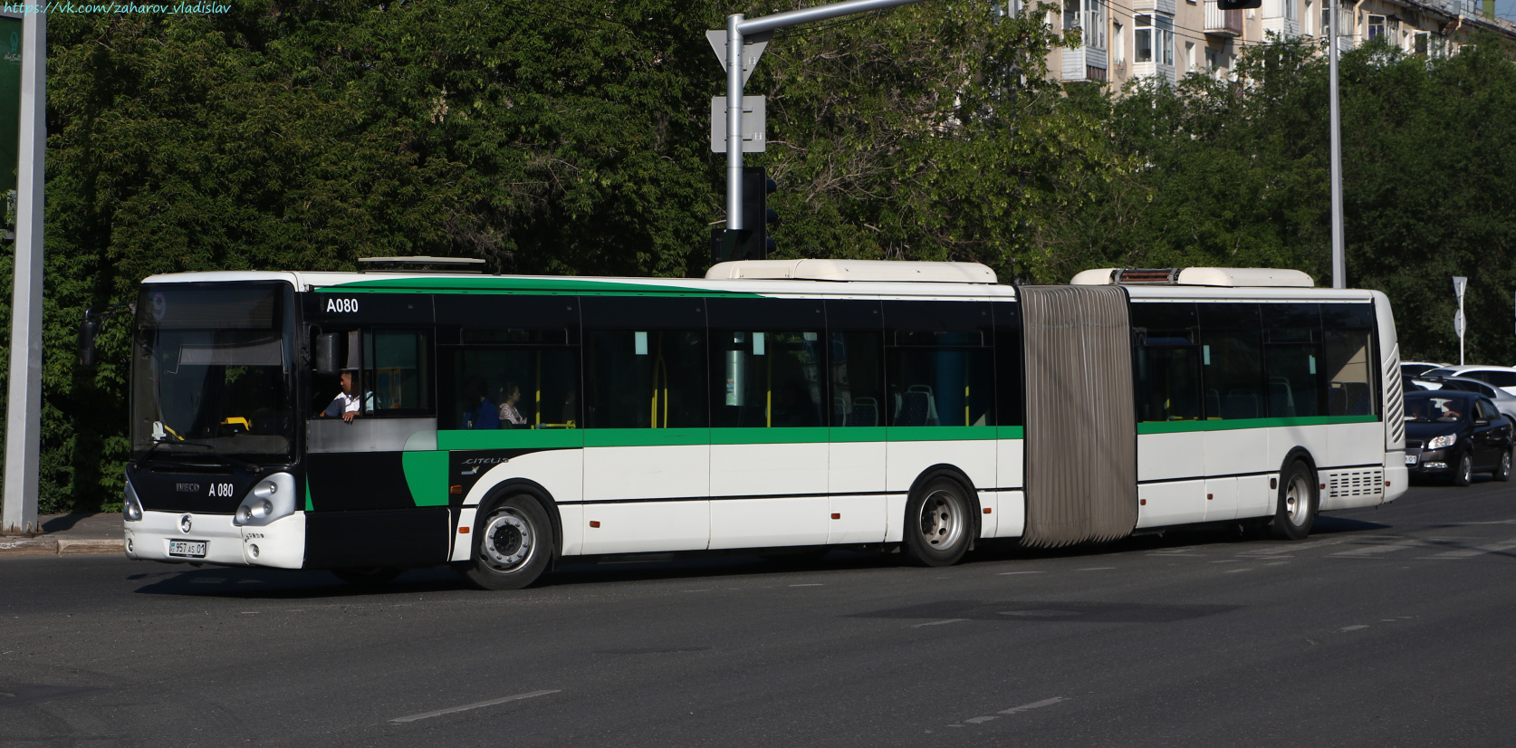 Астана, Irisbus Citelis 18M № A080