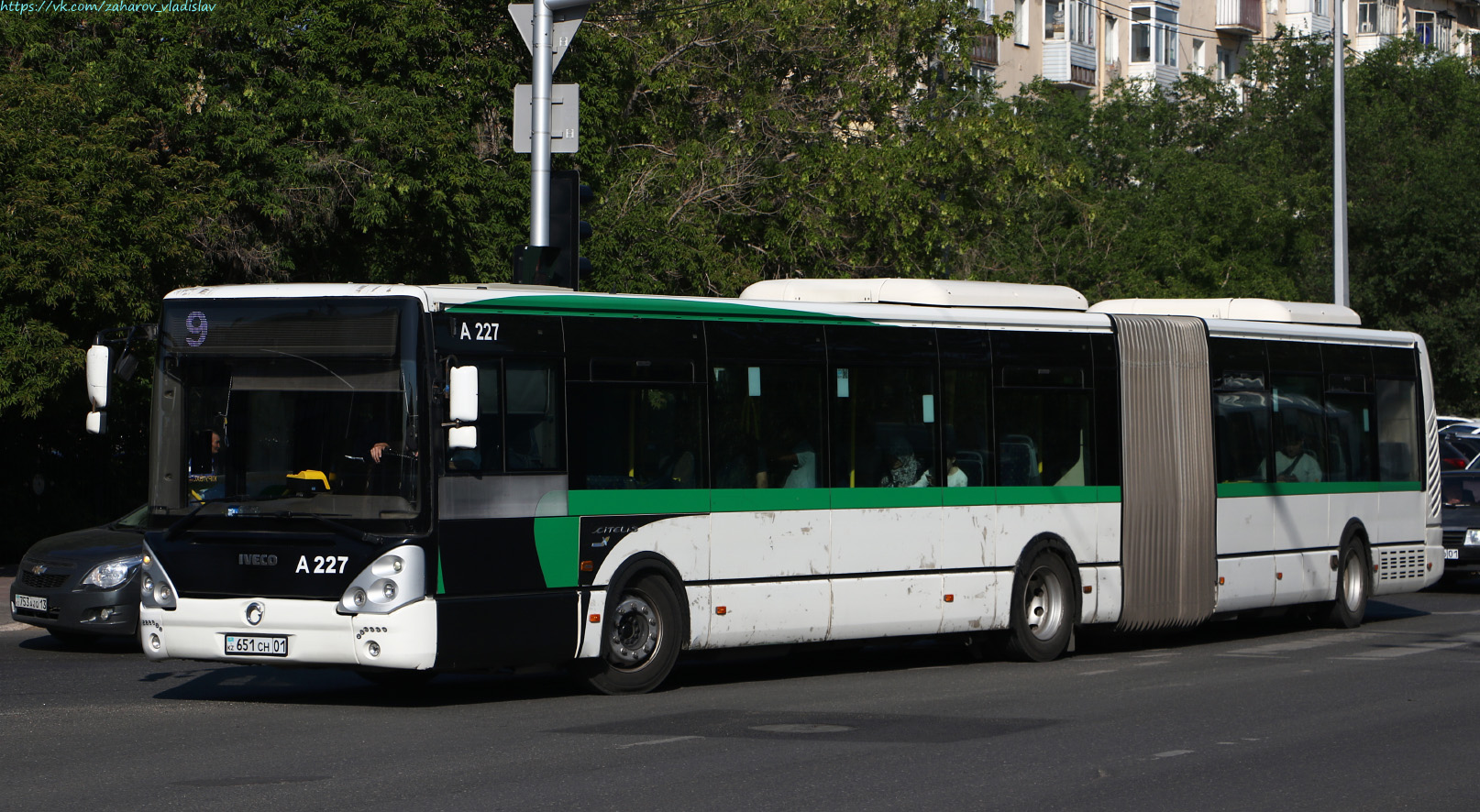 Астана, Irisbus Citelis 18M № A227