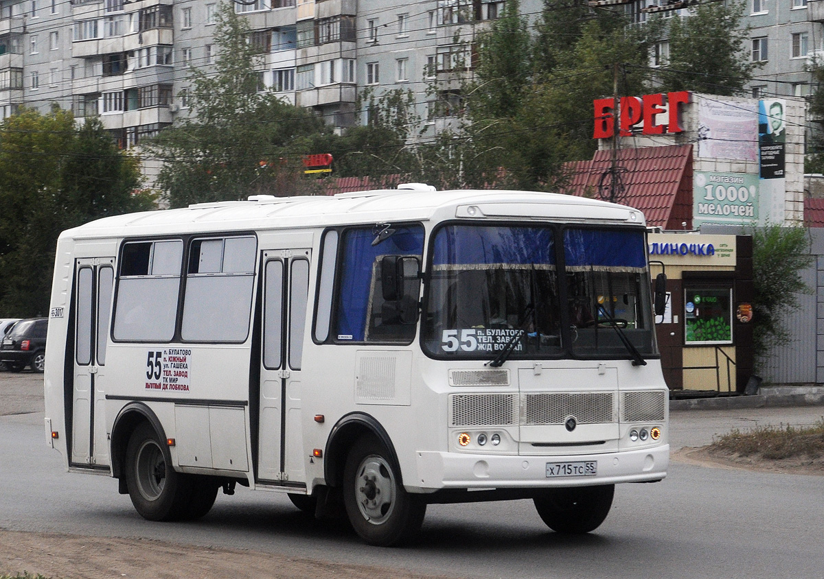 Омская область, ПАЗ-320540-04 № 3017
