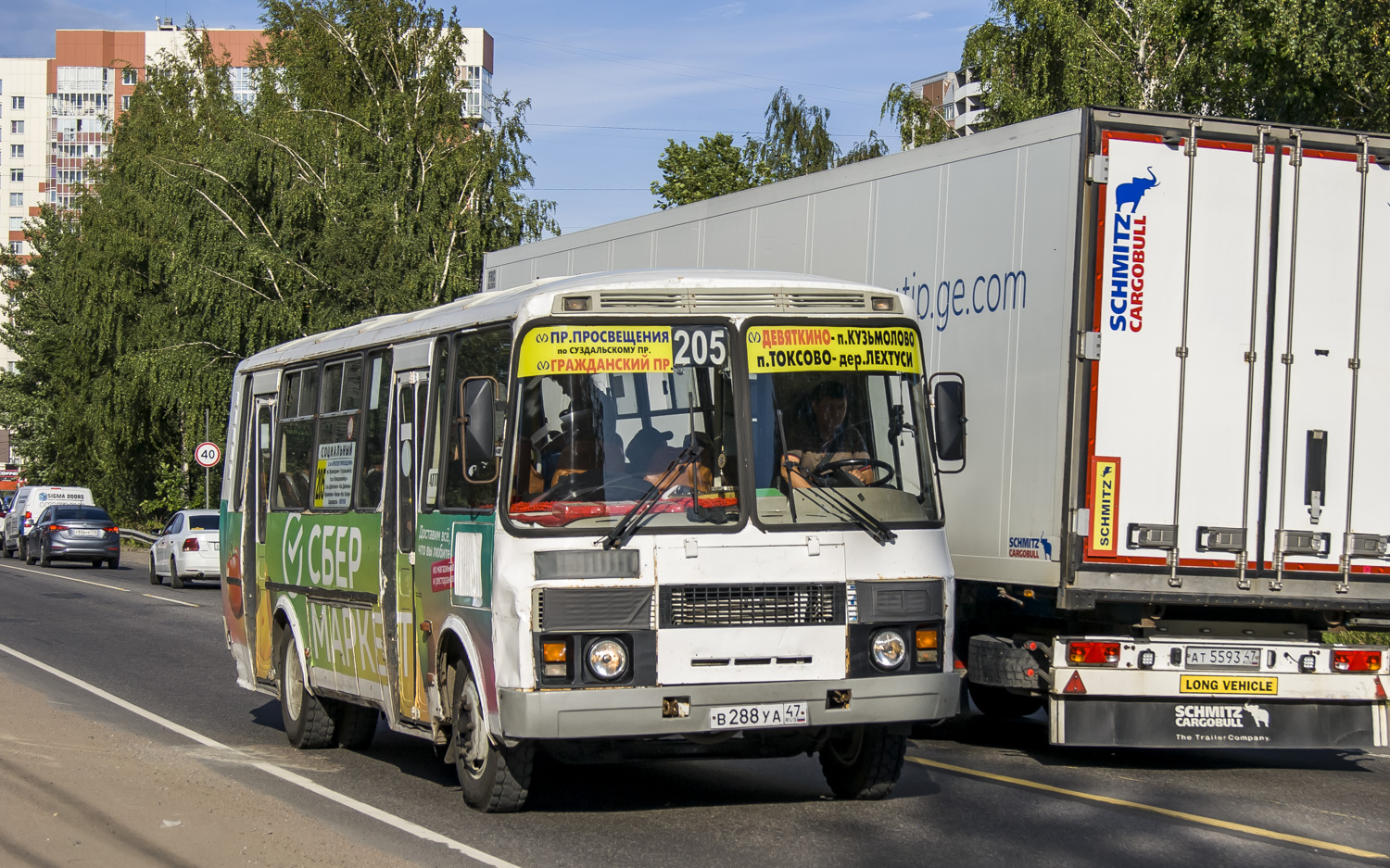 Ленинградская область, ПАЗ-4234-05 № В 288 УА 47