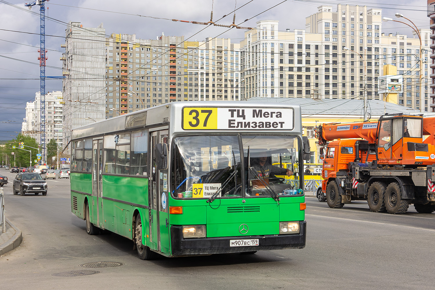 Свердловская область, Mercedes-Benz O405 № М 907 ВС 159