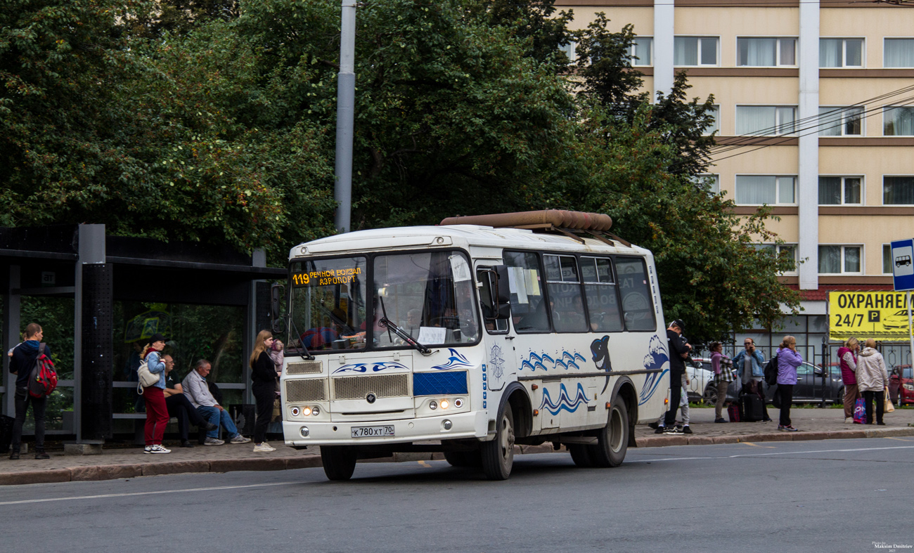 Томская область, ПАЗ-32054 № К 780 ХТ 70