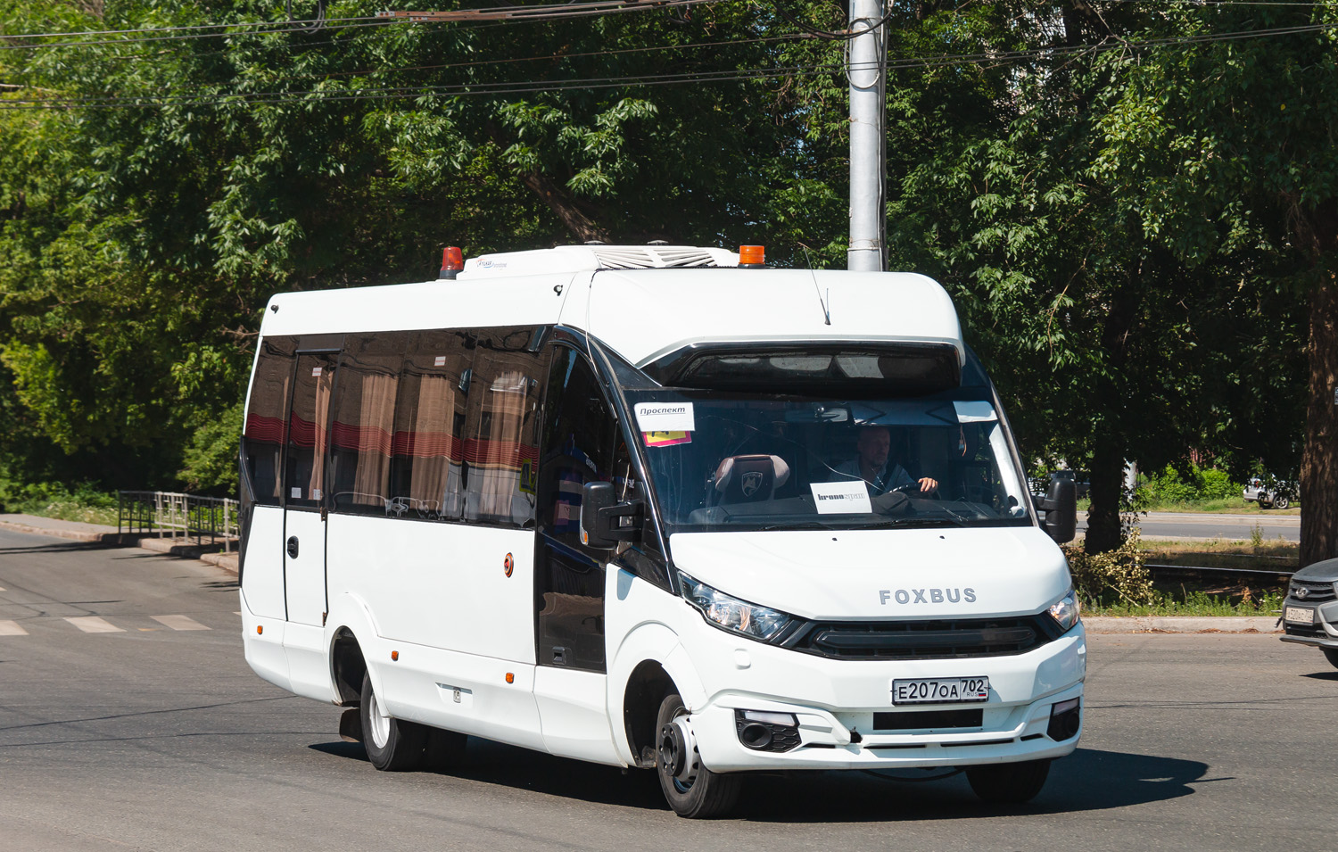 Башкортостан, FoxBus 62412-01 № Е 207 ОА 702