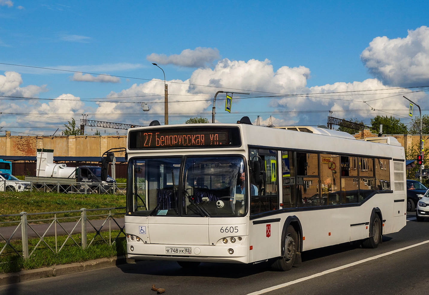 Санкт-Пецярбург, МАЗ-103.486 № 6605