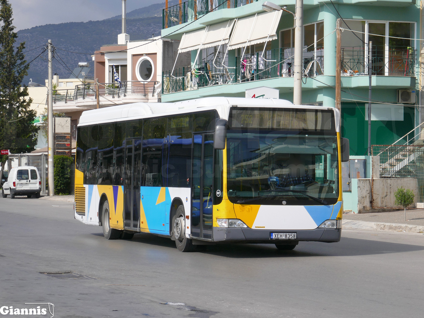 Греция, Mercedes-Benz O530LE Citaro facelift LE № 207