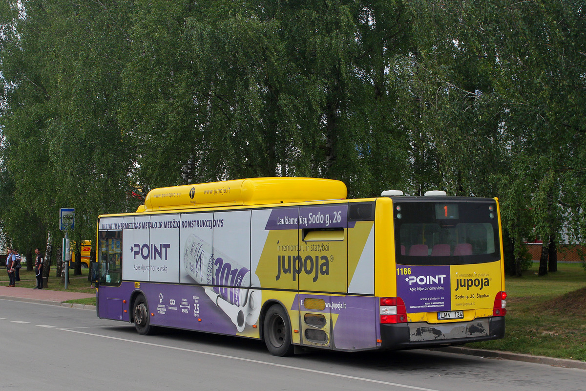 Литва, MAN A21 Lion's City NL243 CNG № 1166