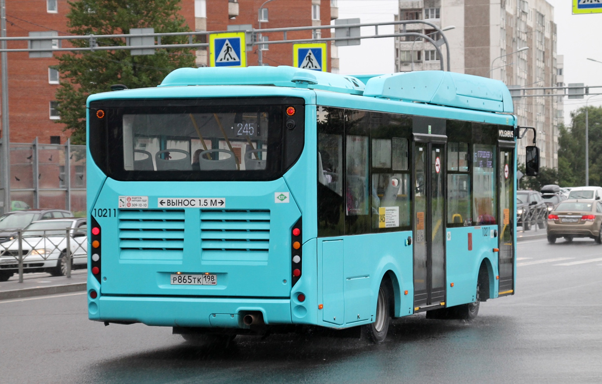 Санкт-Петербург, Volgabus-4298.G4 (CNG) № 10211