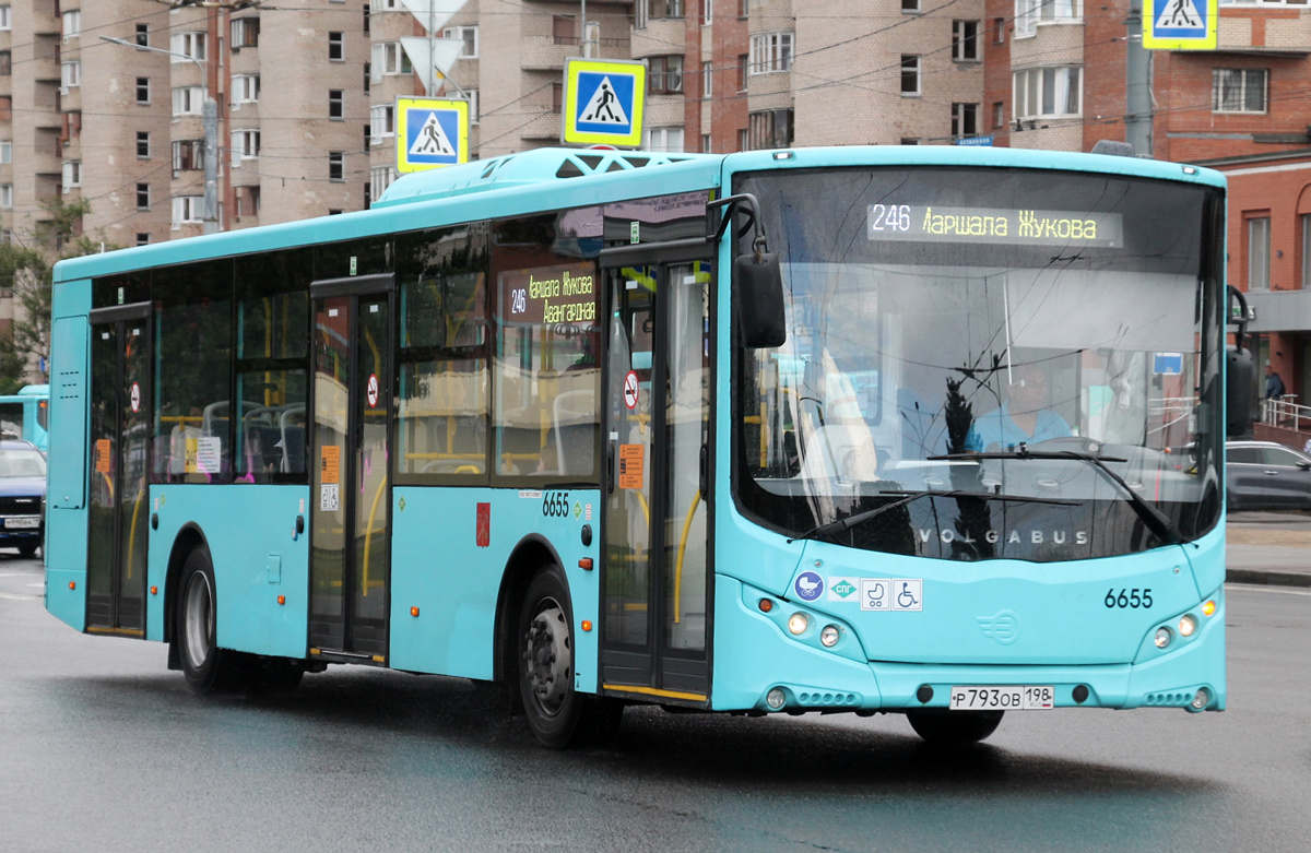 Saint Petersburg, Volgabus-5270.G2 (LNG) # 6655