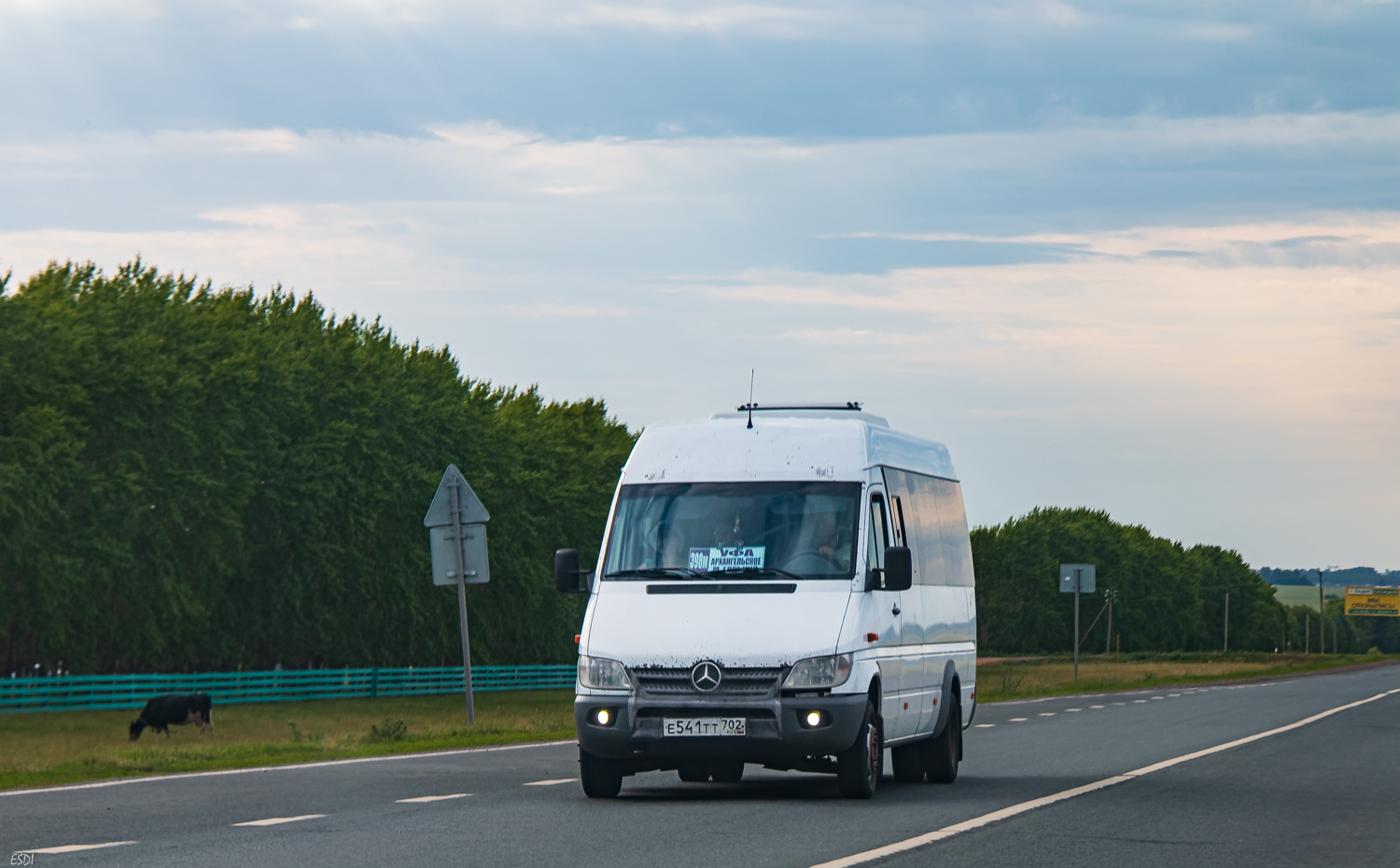 Башкортостан, Луидор-223237 (MB Sprinter Classic) № Е 541 ТТ 702