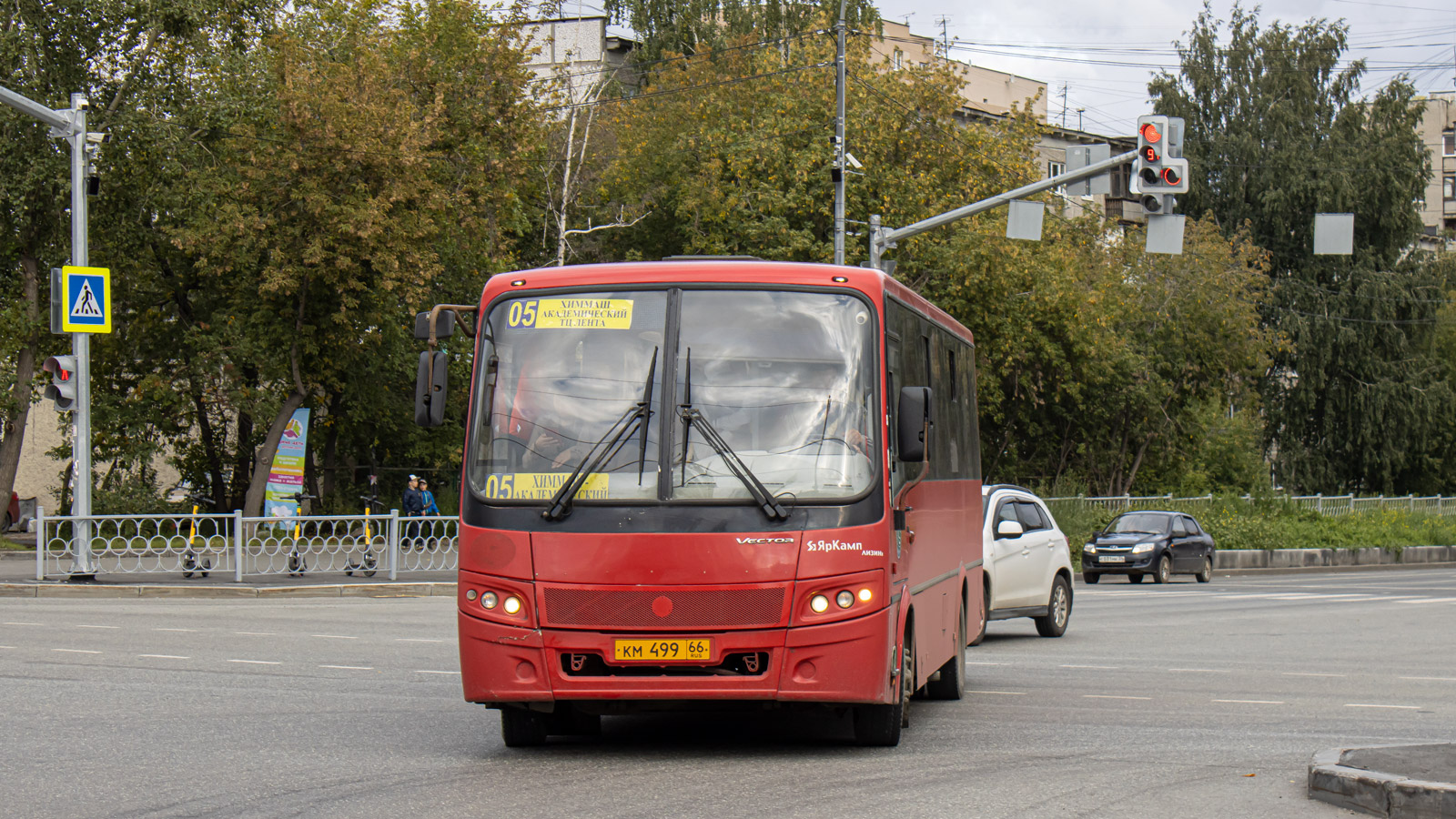 Свердловская область, ПАЗ-320414-04 "Вектор" (1-2) № КМ 499 66