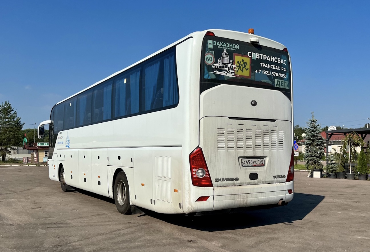 Petrohrad, Yutong ZK6122H9 č. А 498 РО 198