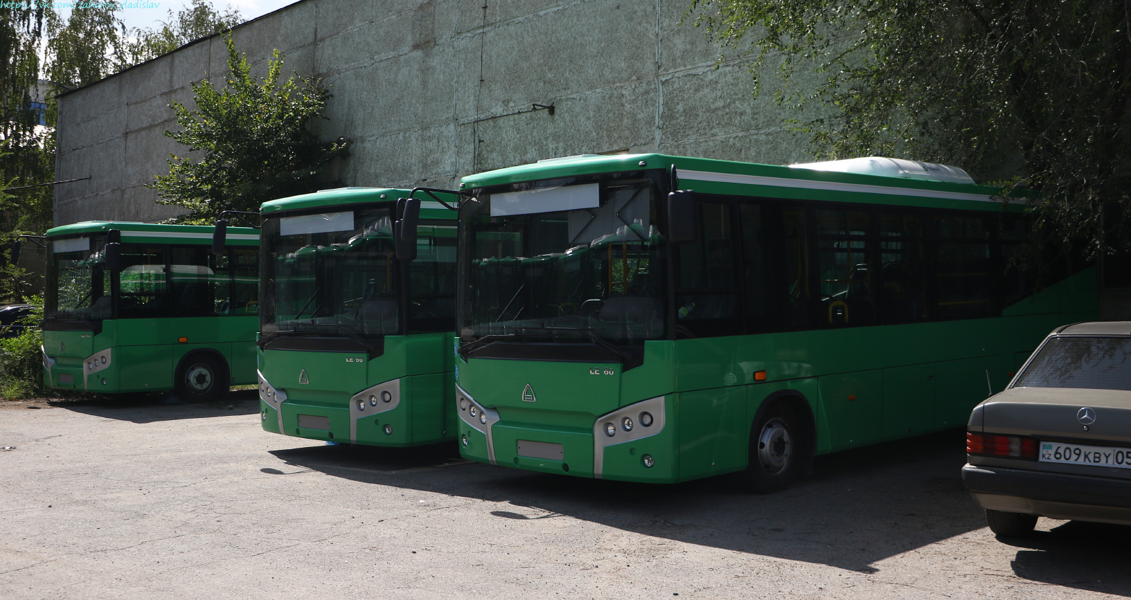 Almaty — Bus fleets; Almaty — New buses