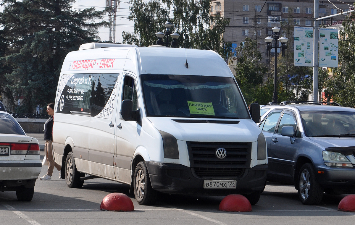 Омская область, Volkswagen Crafter № В 870 МХ 123