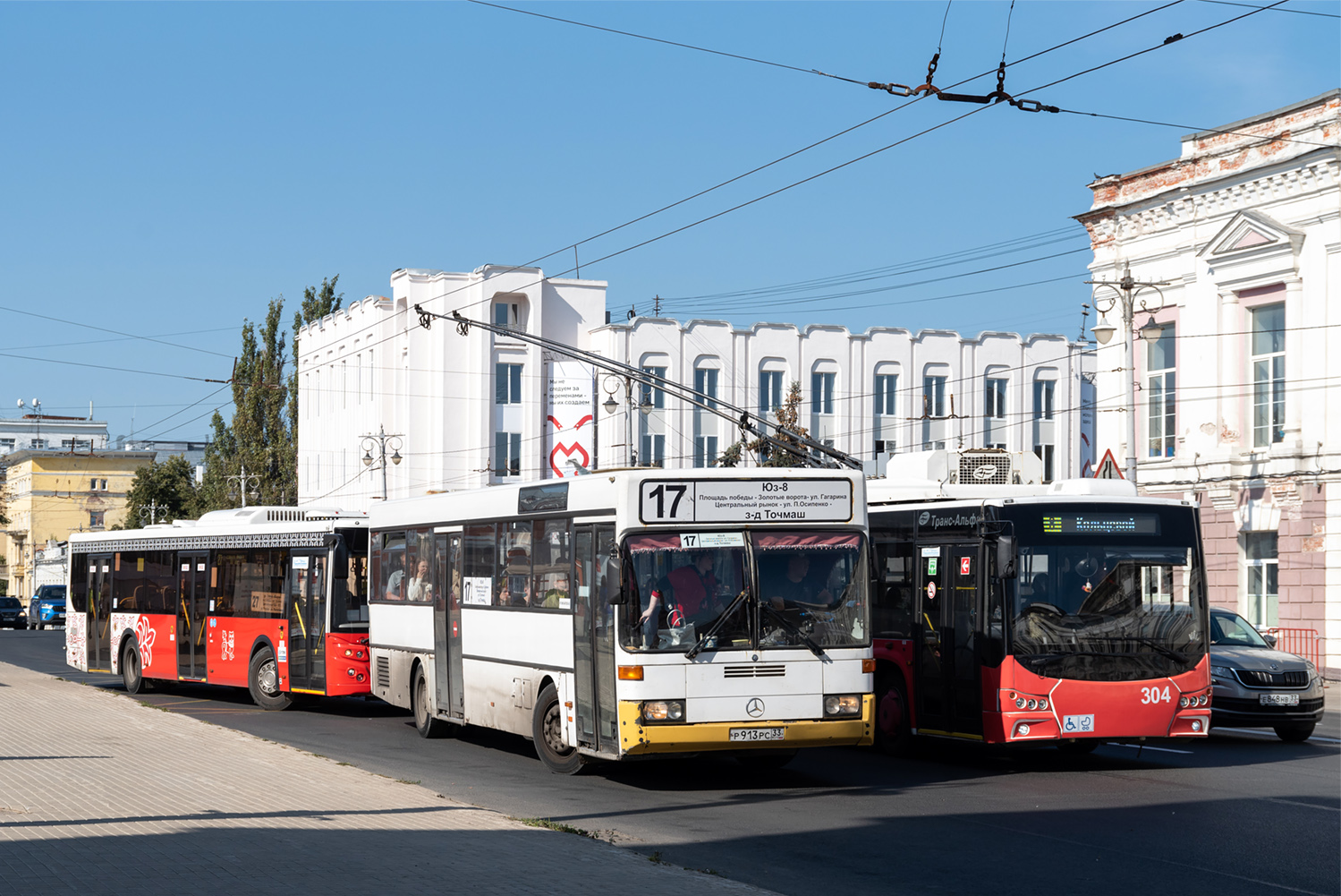 Владимирская область, Mercedes-Benz O405 № Р 913 РС 33