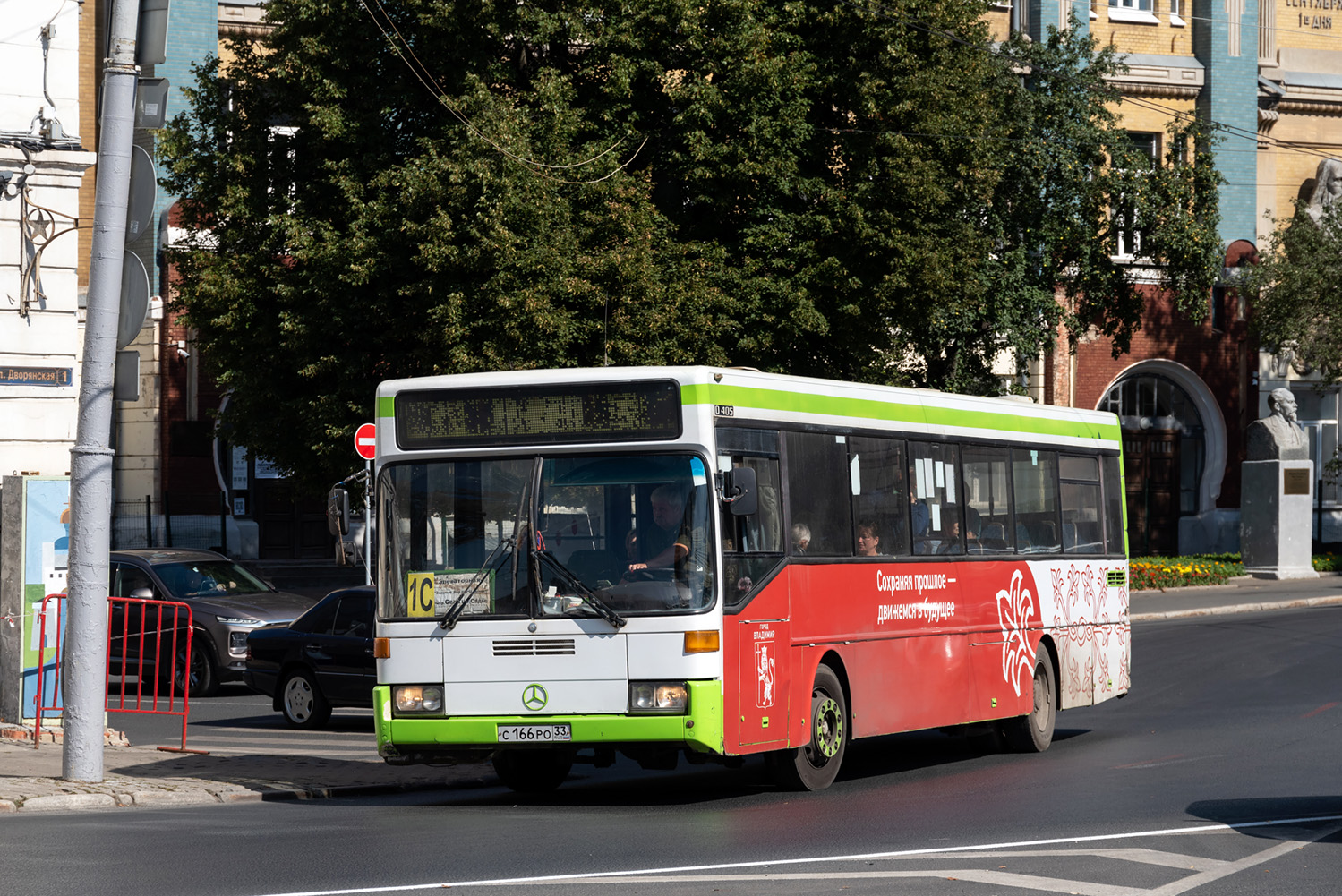 Владимирская область, Mercedes-Benz O405 № С 166 РО 33