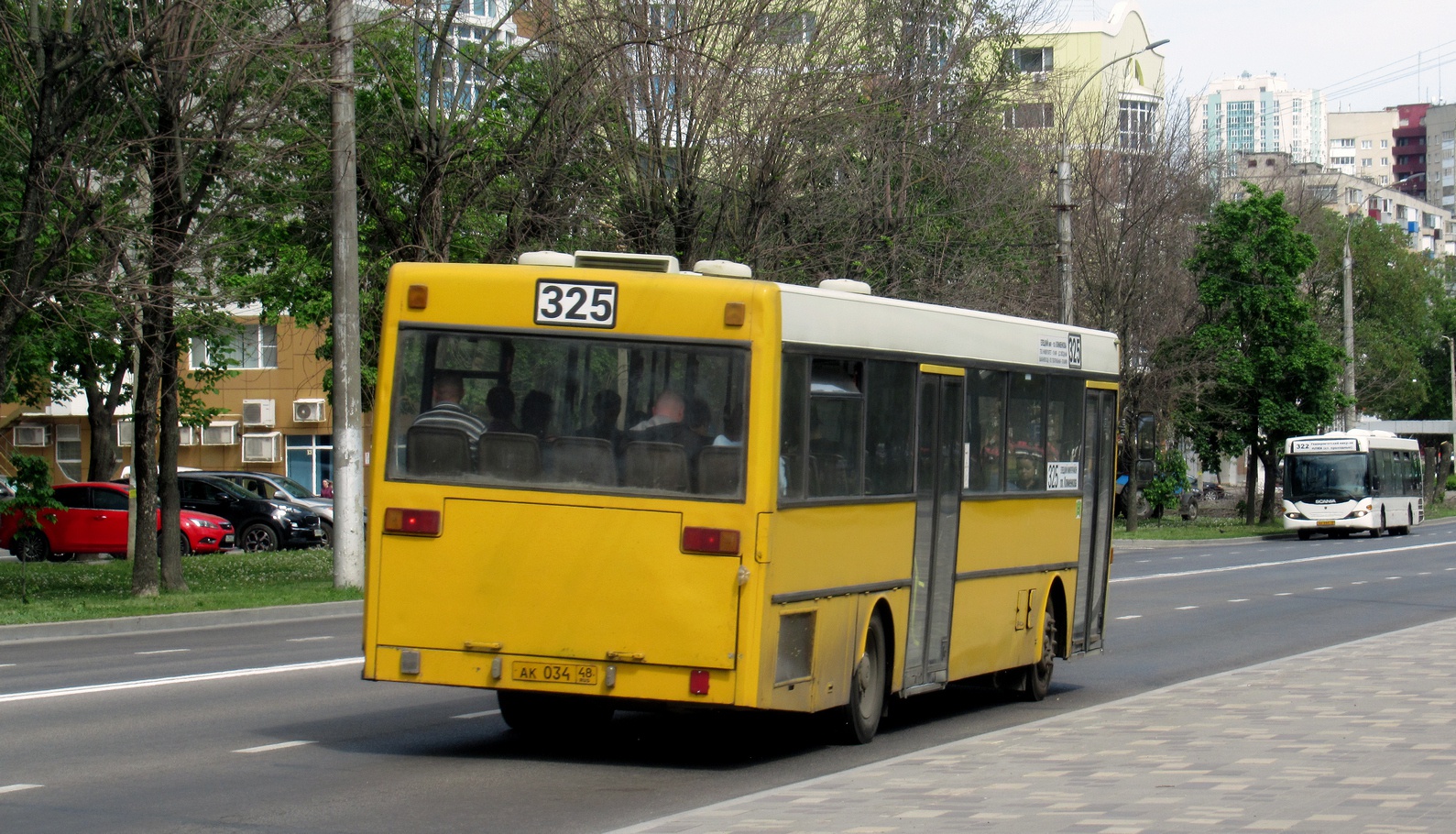 Липецкая область, Mercedes-Benz O405 № АК 034 48