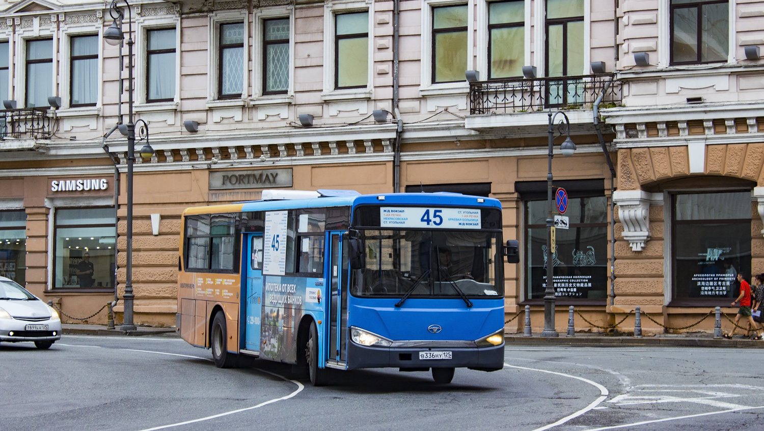 Приморский край, Daewoo New BS106 № В 336 НУ 125