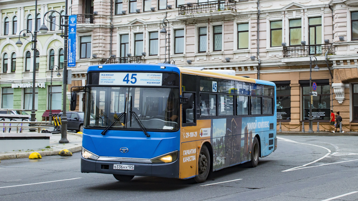 Приморский край, Daewoo New BS106 № В 336 НУ 125