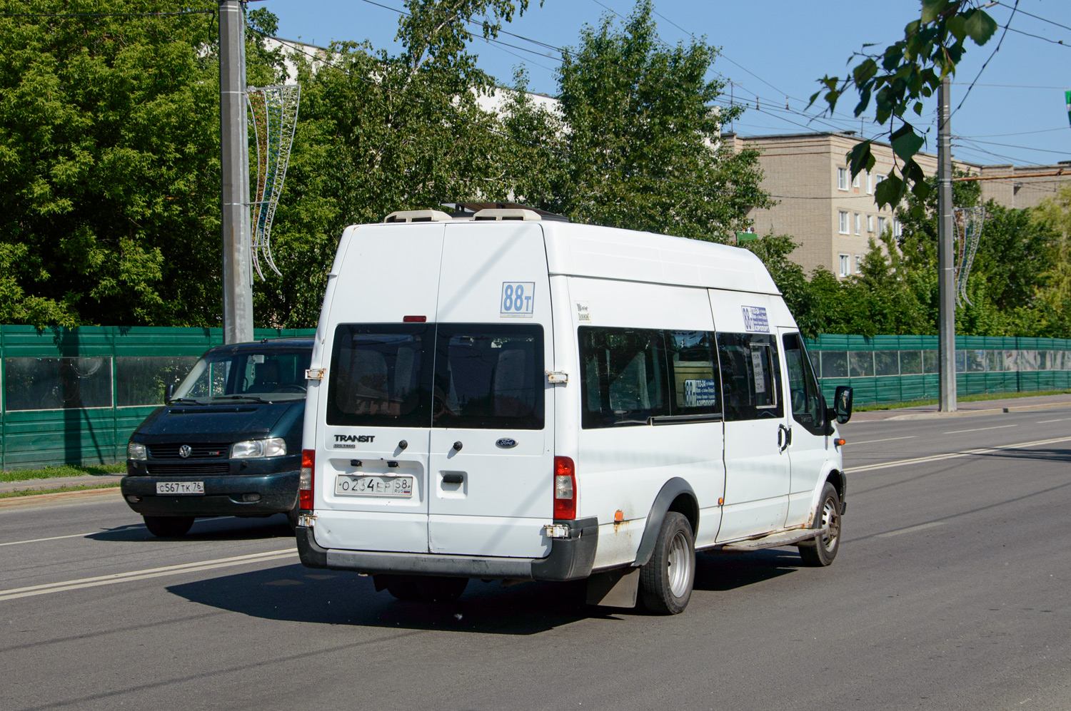 Пензенская область, Промтех-224326 (Ford Transit) № О 234 ЕР 58