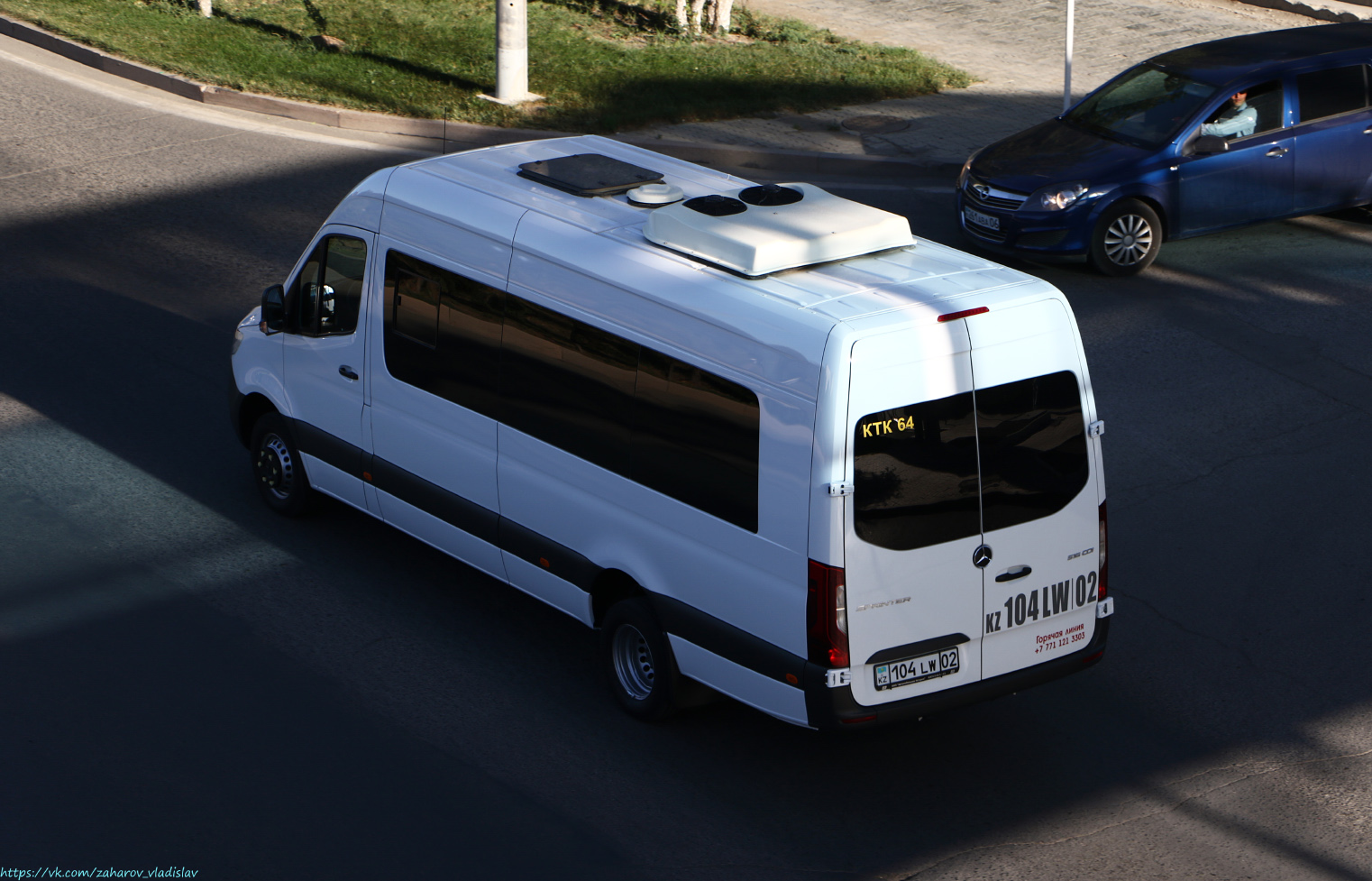 Almaty, Luidor-223600 (MB Sprinter) № 104 LW 02