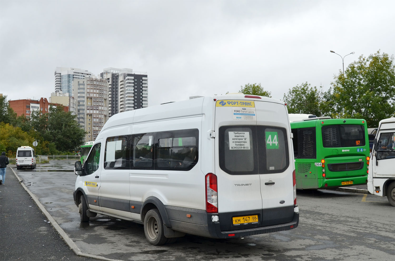 Свердловская область, Ford Transit FBD [RUS] (X2F.ESG.) № КМ 147 66