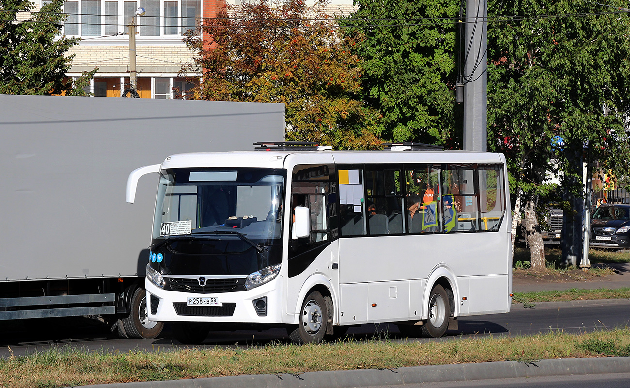 Penza region, PAZ-320435-04 "Vector Next" Nr. Р 258 КВ 58