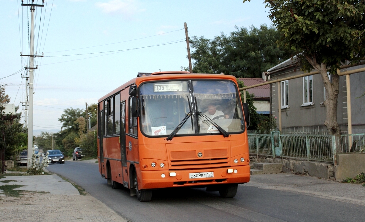 Краснодарский край, ПАЗ-320402-05 № С 309 ВТ 193