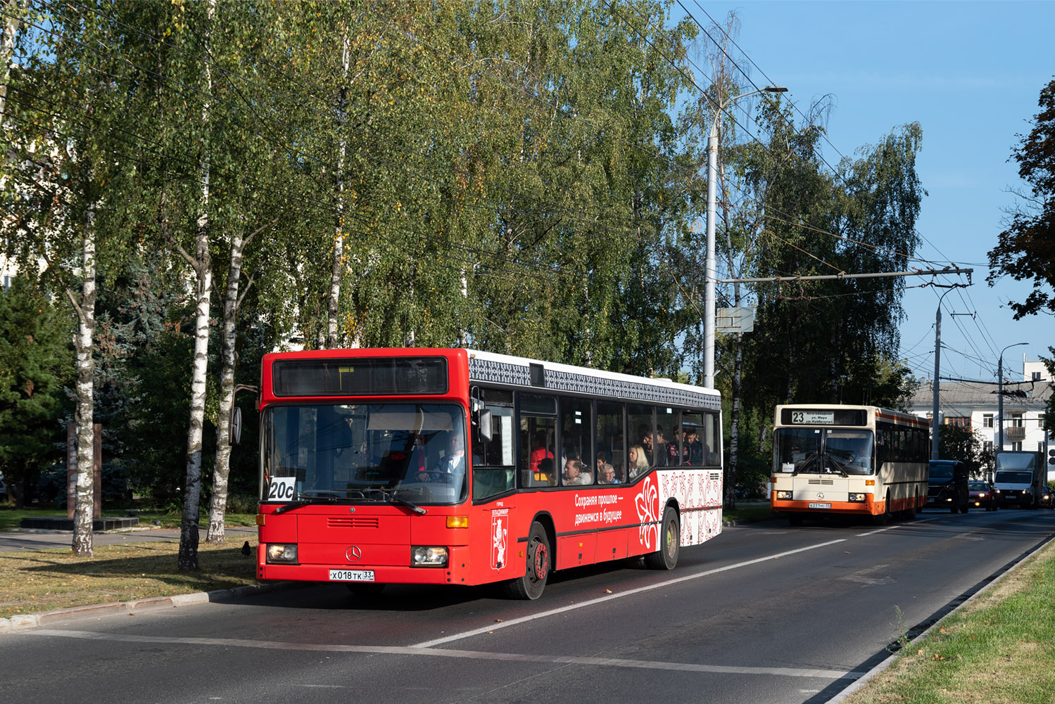 Владимирская область, Mercedes-Benz O405N2 № Х 018 ТК 33