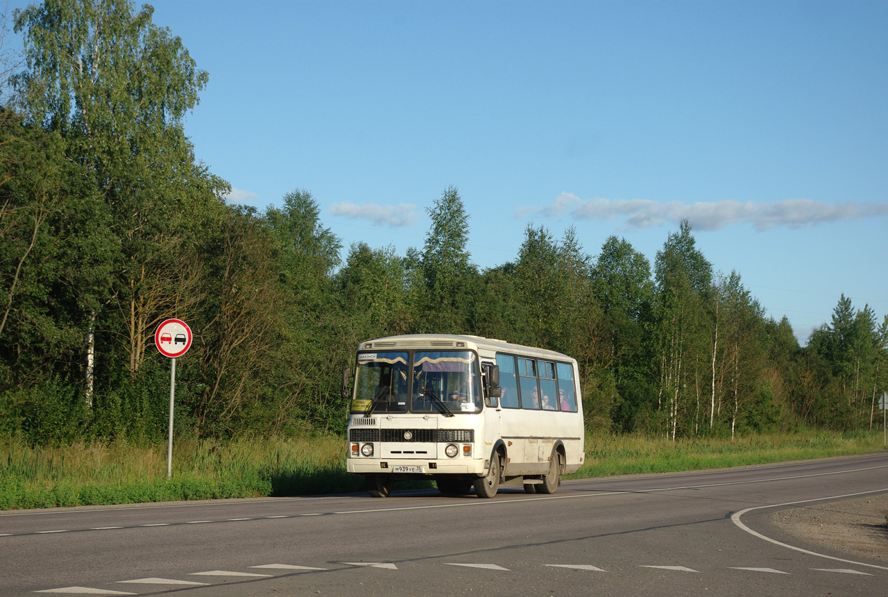 Vologda region, PAZ-32053 č. М 939 УЕ 35