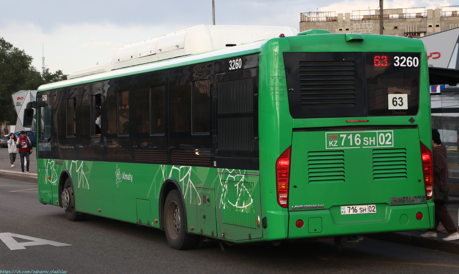 Алматы, Zhong Tong LCK6125HGAN № 3260