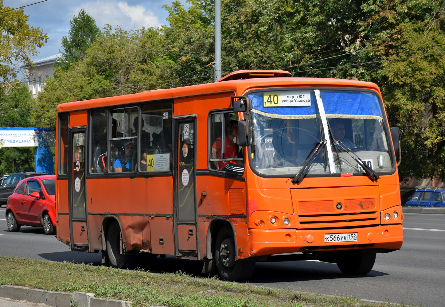 Нижегородская область, ПАЗ-320402-05 № К 566 УК 152