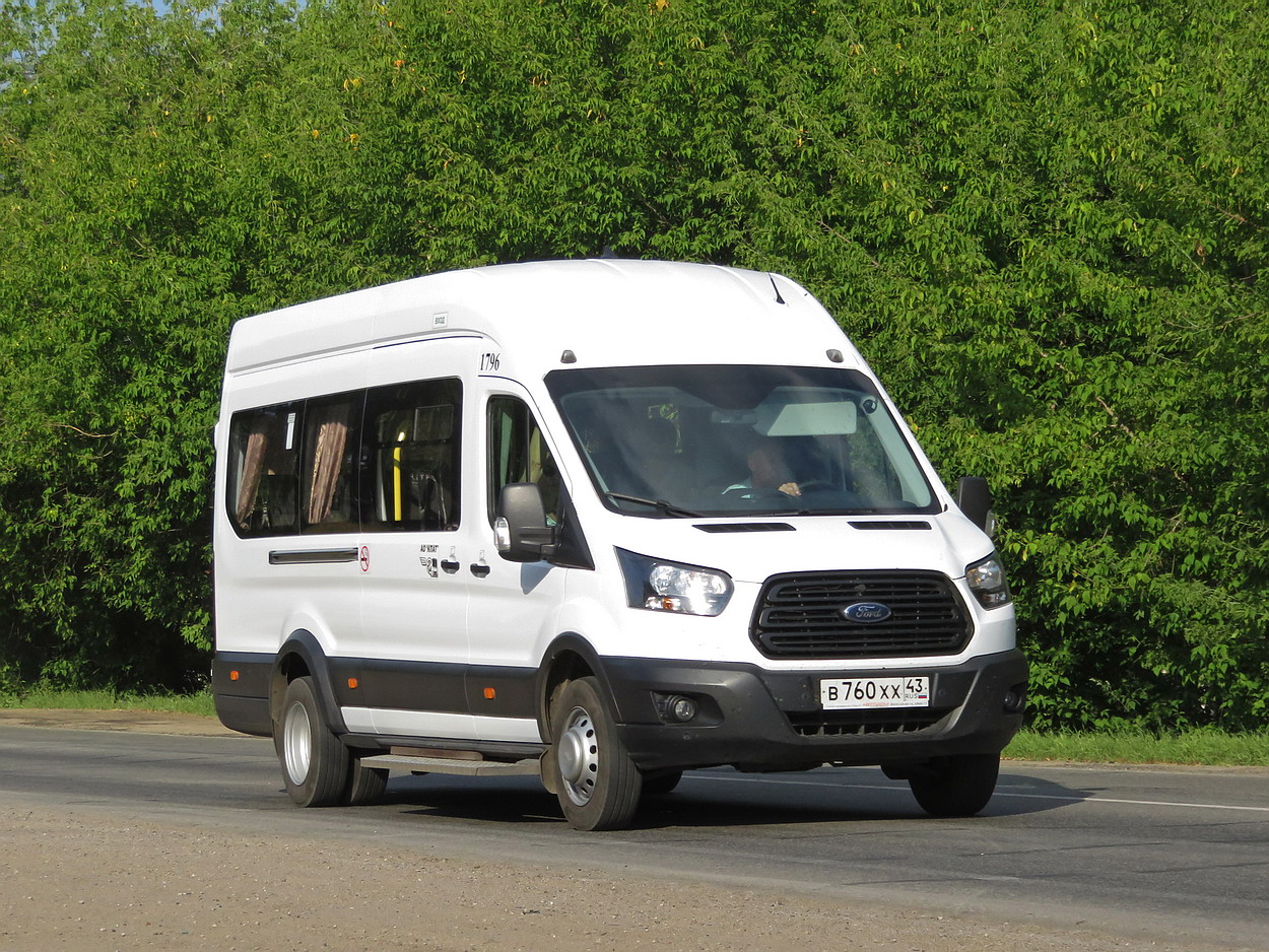 Кировская область, Ford Transit FBD [RUS] (X2F.ESG.) № х796