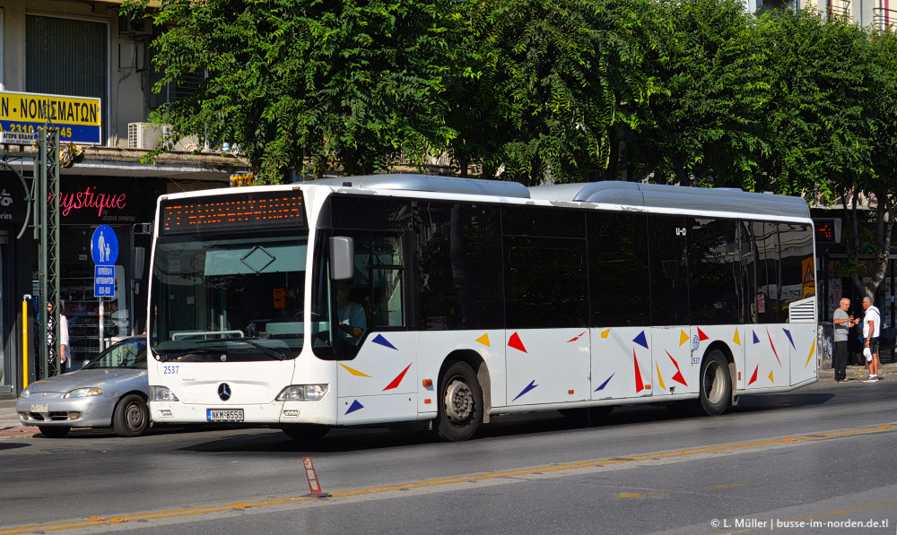 Греция, Mercedes-Benz O530LE Citaro facelift LE № 2537